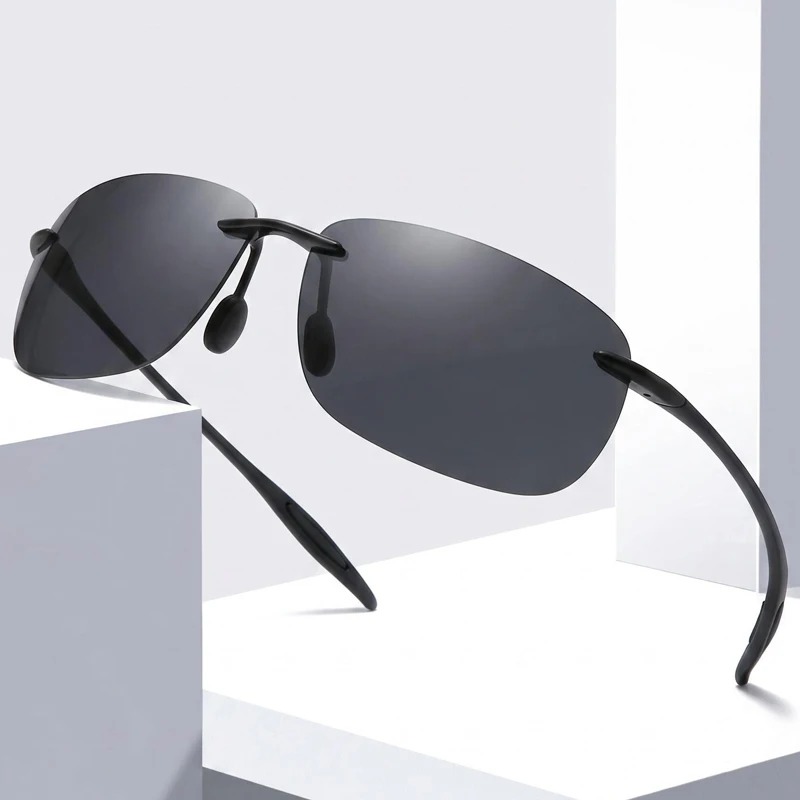 Sunglasses Uv400 - Kacamata Hitam Polarisasi TR90 Baru Pria