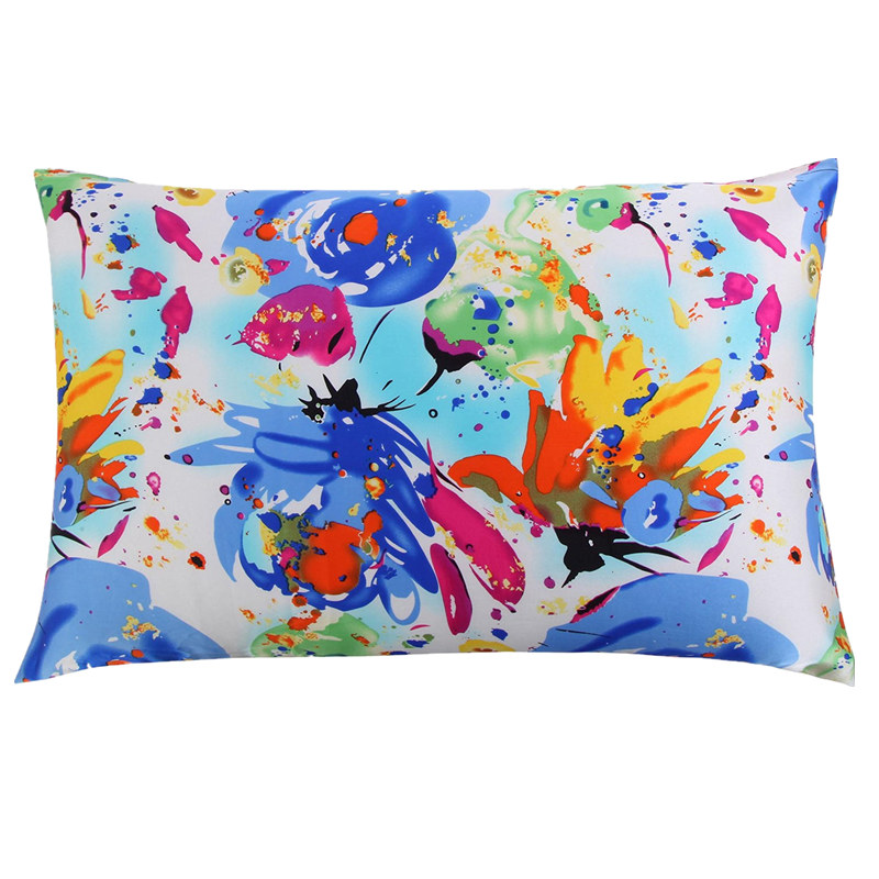 Silk Pillowcase - Sarung Bantal Sutra Ritsleting 1 Buah