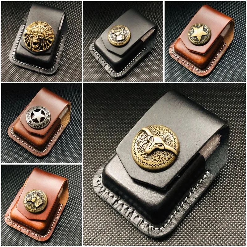 Premium Cigar Case - Tas Pinggang Kulit Berkualitas Tinggi Multi