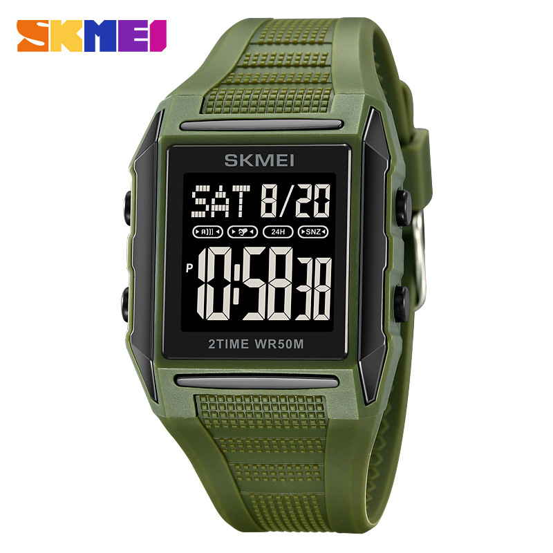 Luxury Watch Men - 2257 Jam Tangan Mewah Kalender Militer