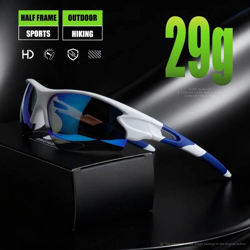 Sunglasses Uv400 - Kacamata Hitam Olahraga dengan Lensa Polarized,