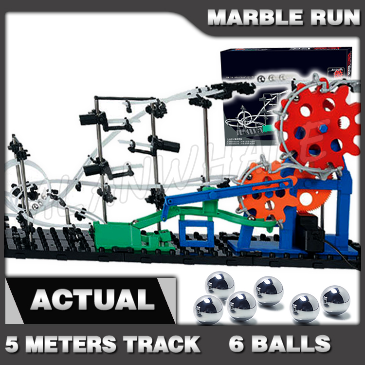 Marble Coaster Set - Kit Pembuatan Model Kereta Luncur Listrik