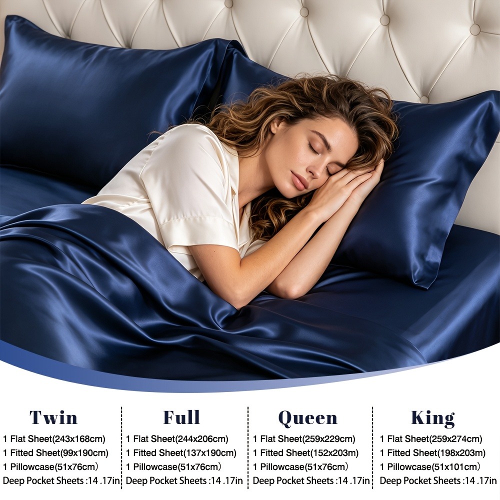 Set Sprei Satin Serat Bambu 10 - Silk Pillowcase ulasan dan harga