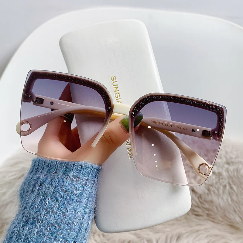 Kacamata Hitam Oversized Pria  - Designer Sunglasses ulasan dan harga
