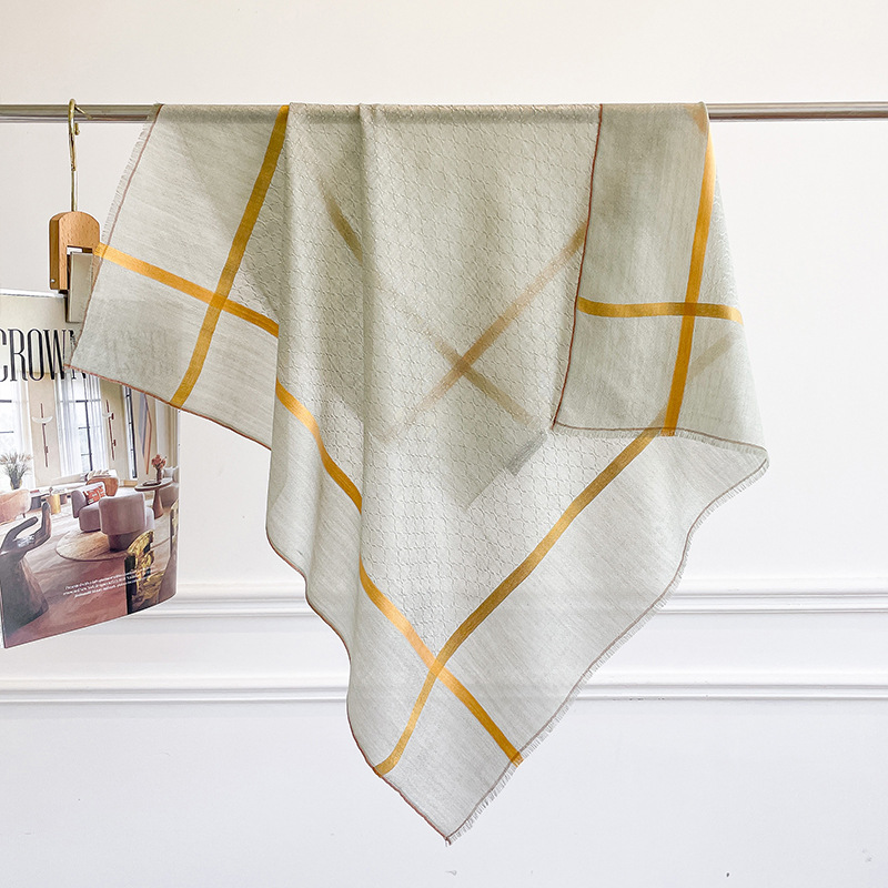 100% PURE CASHMERE Selendang P - Cashmere Scarf ulasan dan harga