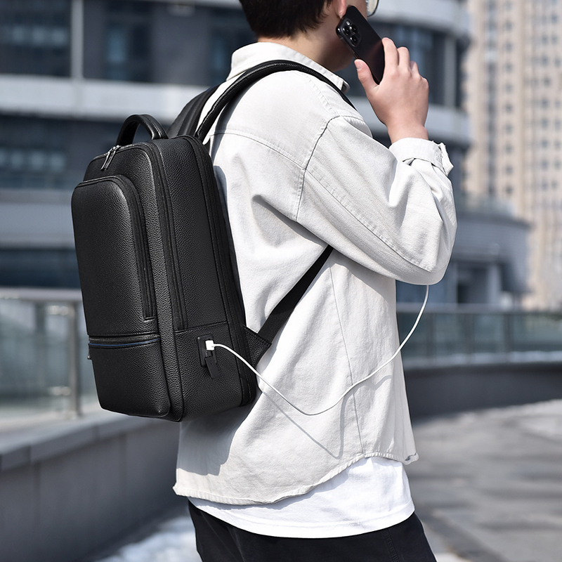 Tas punggung pria kulit PU, ra - Leather Briefcase ulasan dan harga