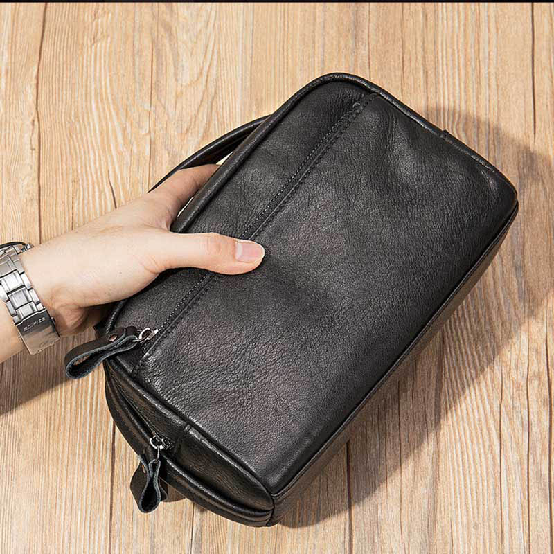 Luufan Tas Clutch Pria Dompet  - Leather Wallet Men ulasan dan harga