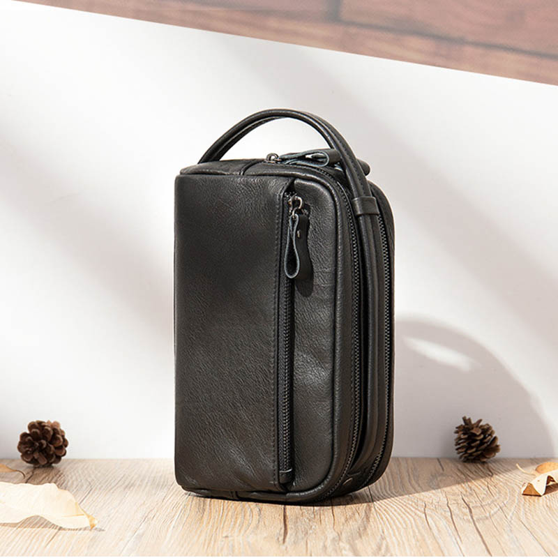 Luufan Tas Clutch Pria Dompet  - Leather Wallet Men ulasan dan harga