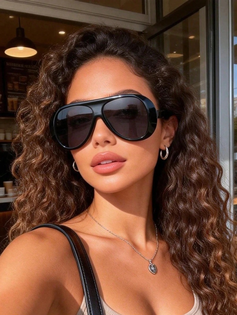 1/4 Buah Kacamata Hitam Desain - Designer Sunglasses ulasan dan harga