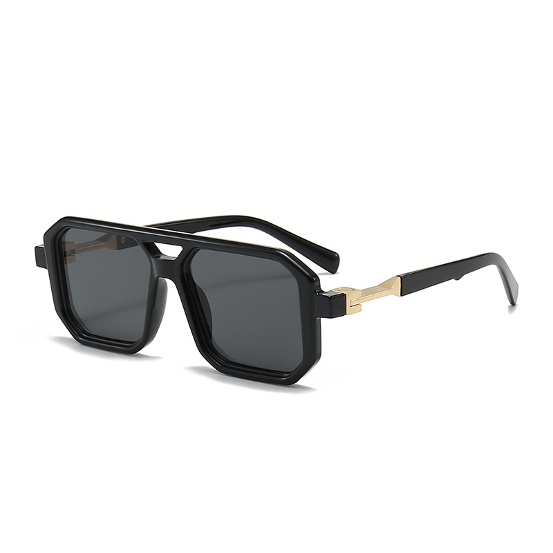Kacamata Hitam Retro Box, Unis - Sunglasses Uv400 ulasan dan harga