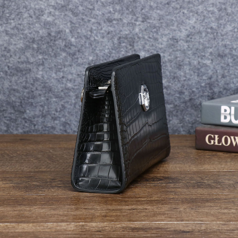 Tas Clutch Kulit Asli Pria Dom - Leather Wallet Men ulasan dan harga