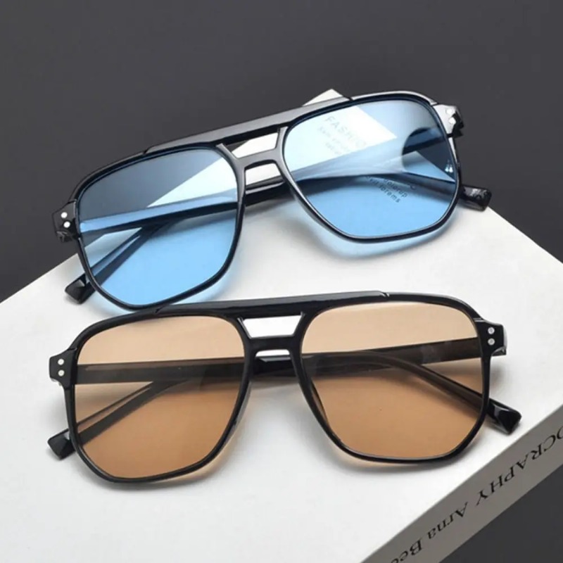 Kacamata Hitam Bingkai Persegi - Sunglasses Uv400 ulasan dan harga