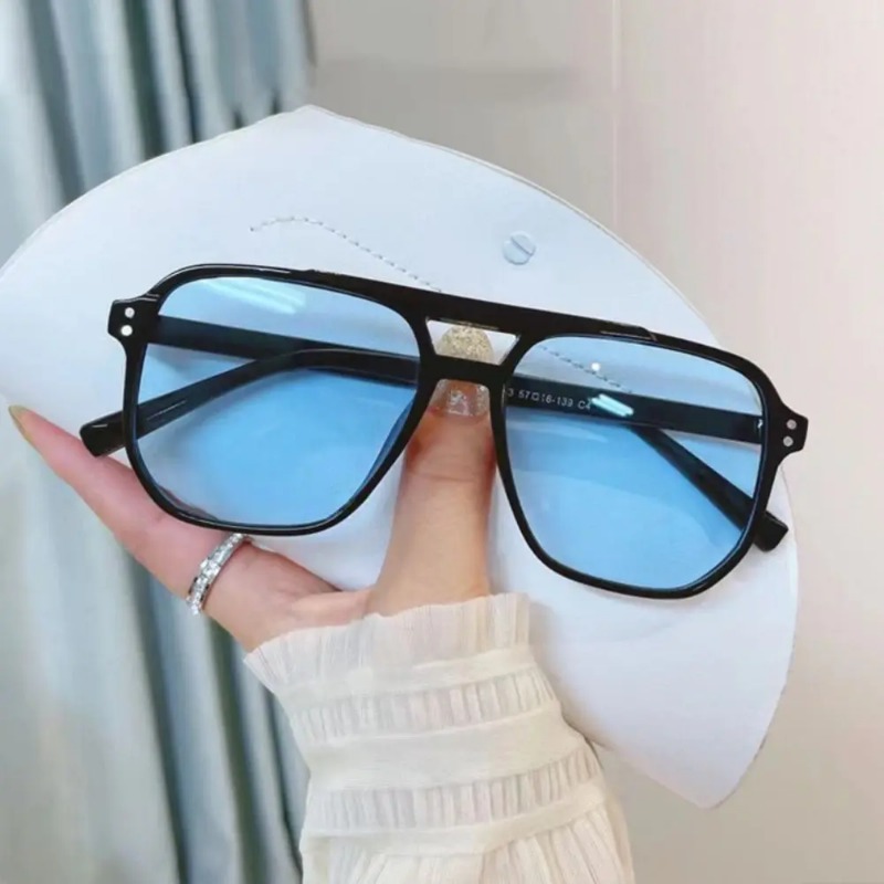 Kacamata Hitam Bingkai Persegi - Sunglasses Uv400 ulasan dan harga
