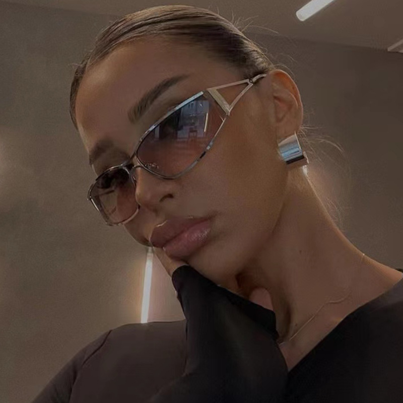 Kacamata Hitam Y2k Baru Wanita - Sunglasses Uv400 ulasan dan harga